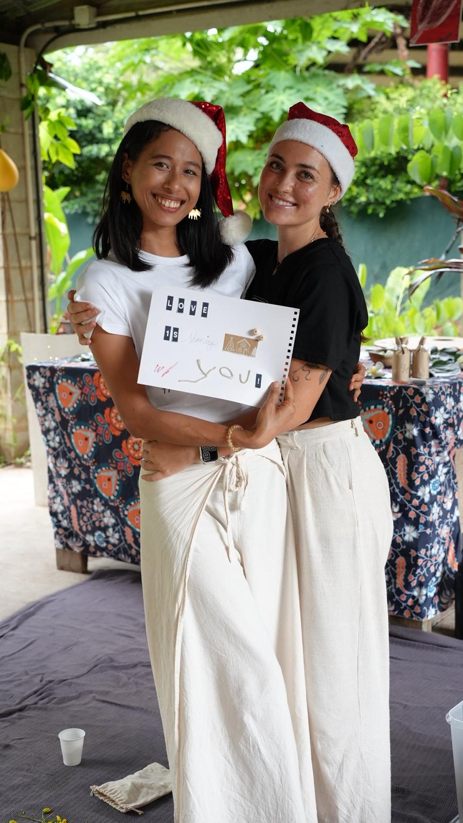 Lynge Pastor and Alessandra Brachman, founders of 3OM