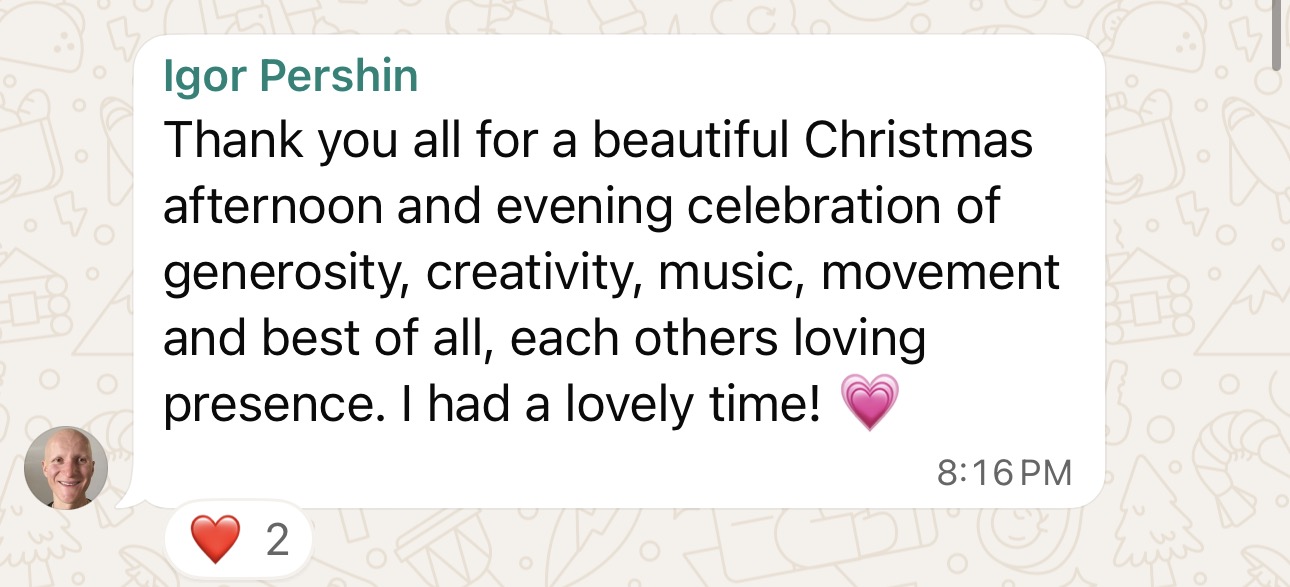 Testimonial from Igor Pershin